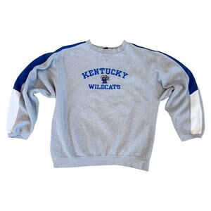 Vintage UK Kentucky Wildcats Varsity Crew-Neck Sweatshirt